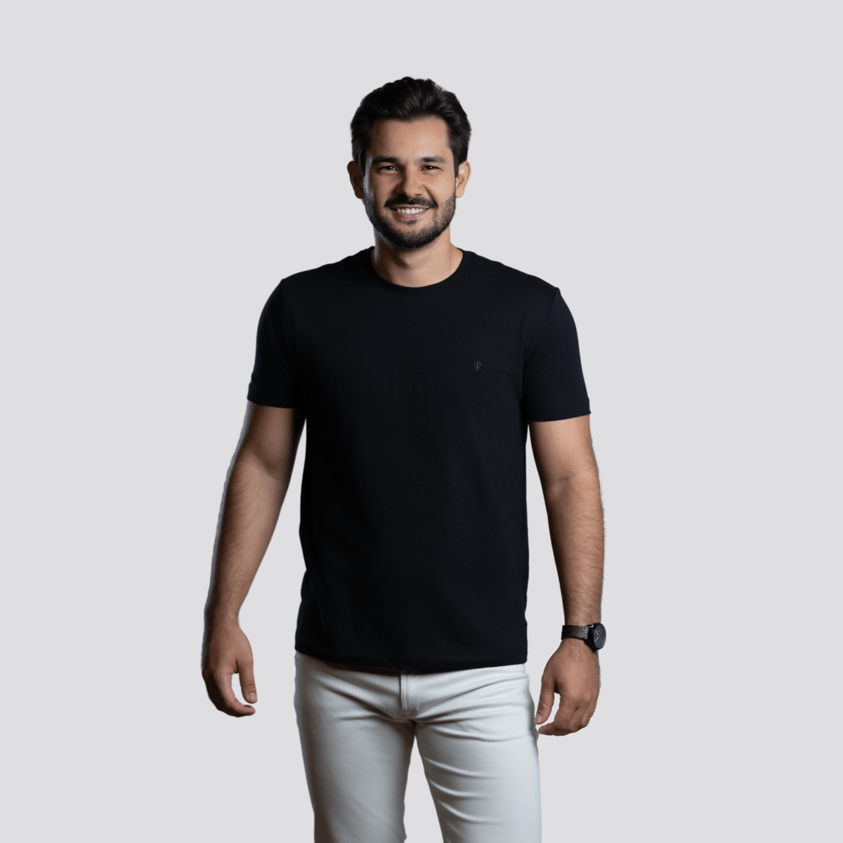 Camiseta Algodão Pima Masculina 