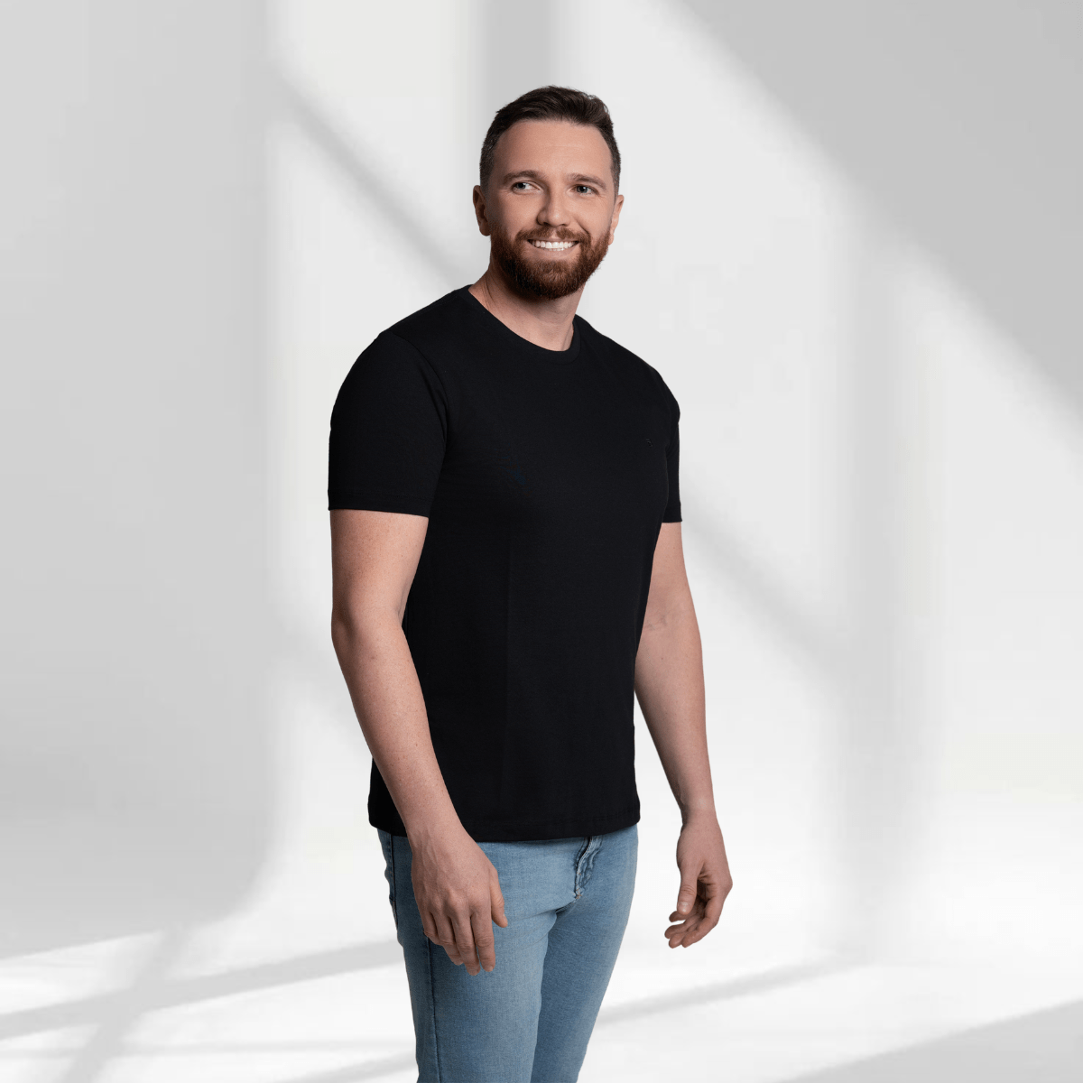 Camiseta básica masculina Balones