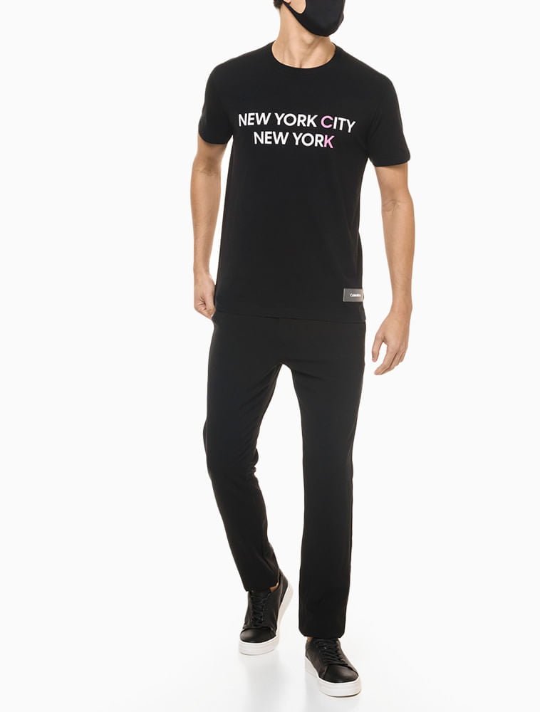 Camiseta Calvin Klein regular New York