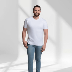 Camiseta básica masculina Balones