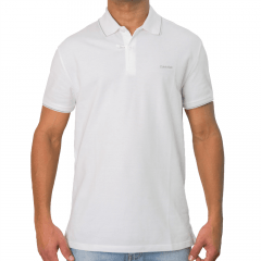 Camisa Polo Calvin Klein branca