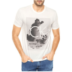 Camiseta Calvin Klein estampada masculina