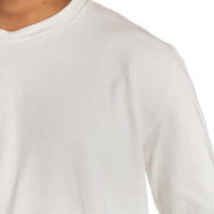 Camiseta Calvin Klein manga longa branca