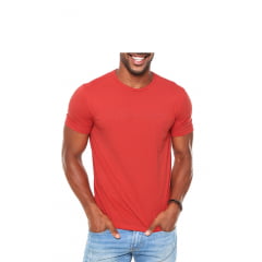 Camiseta Calvin Klein Slim Vermelha 3D