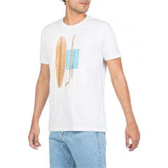 Camiseta estampada off White longboard
