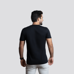 Camiseta masculina preta comfort balones
