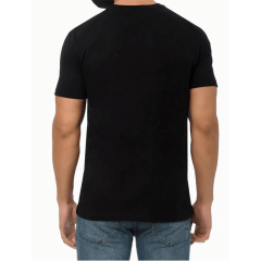 Camiseta Masculina Preta Estampa Calvin Klein